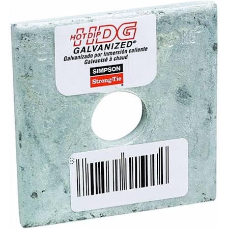 Defenseguard 0.5 in. Bearing Plate HDG DE3299767